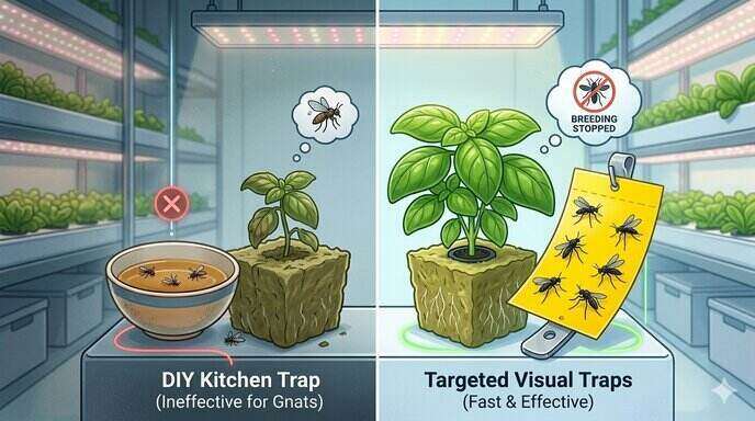 Indoor Plant Fly Traps vs. Apple Cider Vinegar Which Works Faster