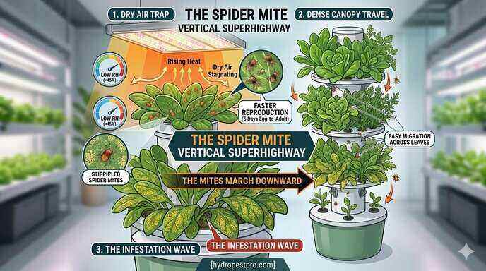 Why Do Hydroponic Towers Get Spider Mites so Fast
