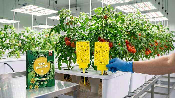 Best Non-Toxic Whitefly Traps for Hydroponic Tomato Systems