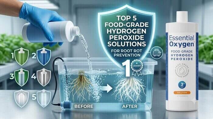 Top 5 Food-Grade Hydrogen Peroxide Solutions for Root Rot Prevention